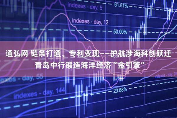 通弘网 链条打通、专利变现——护航涉海科创跃迁 青岛中行锻造海洋经济“金引擎”